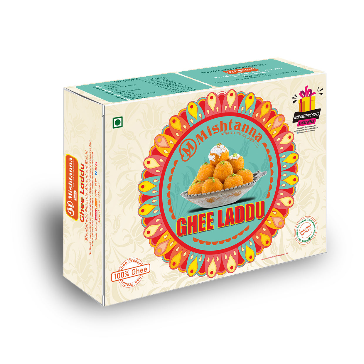 Ghee Laddu Box
