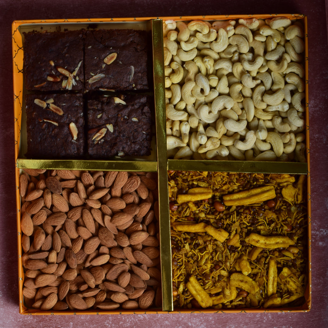 Assorted Dry Fruit, Brownie & Snacks