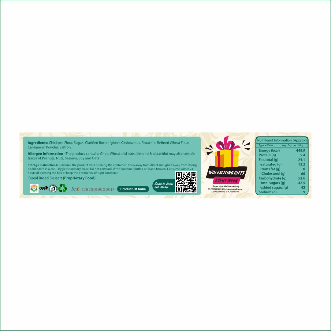 Ghee Laddu Box