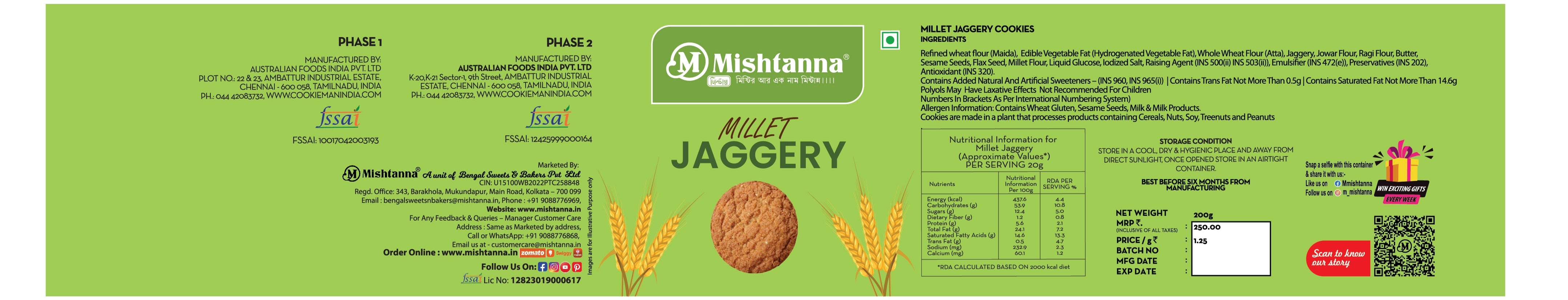 Millet Jaggery