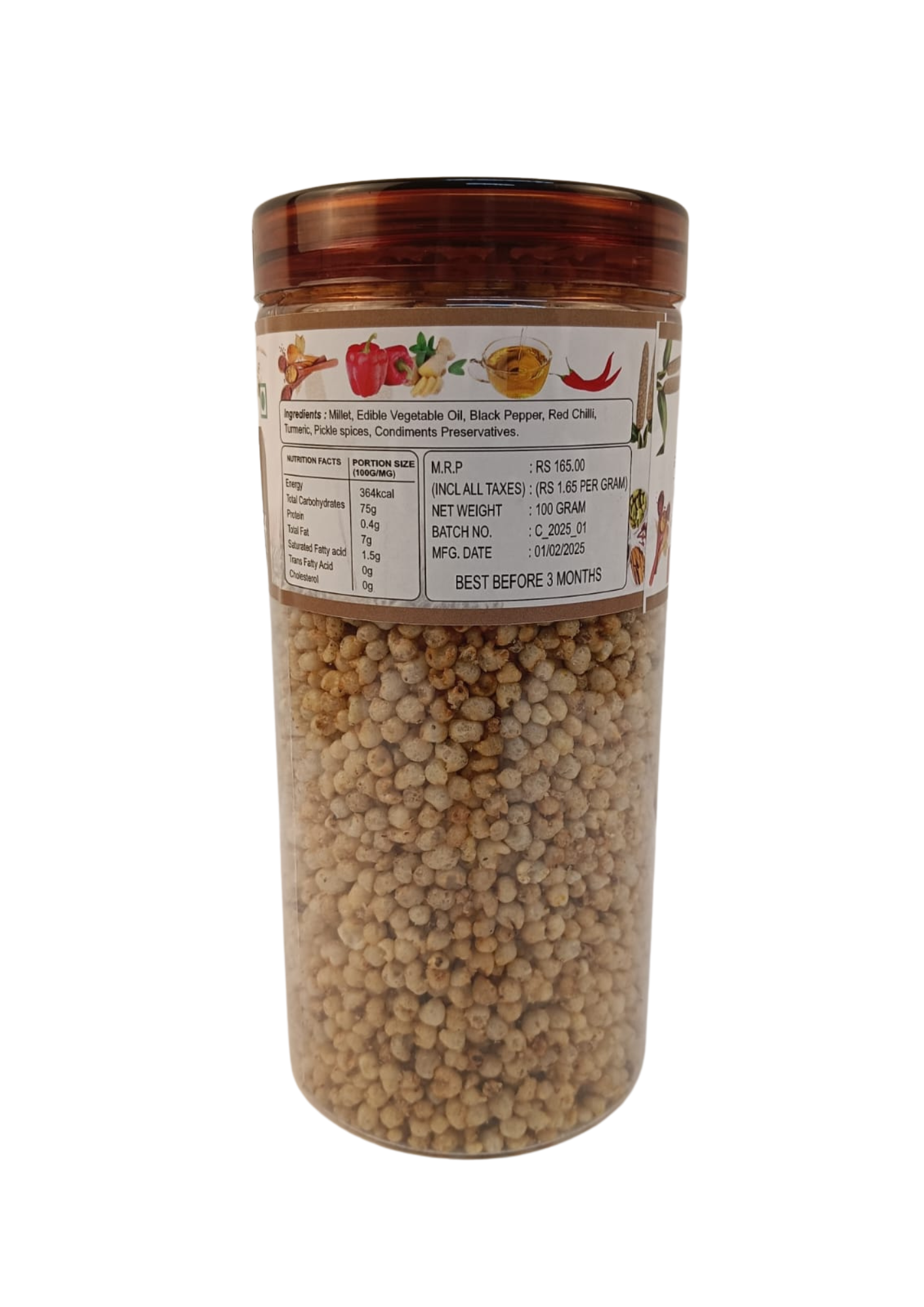 Bajra Puff (100 gms)