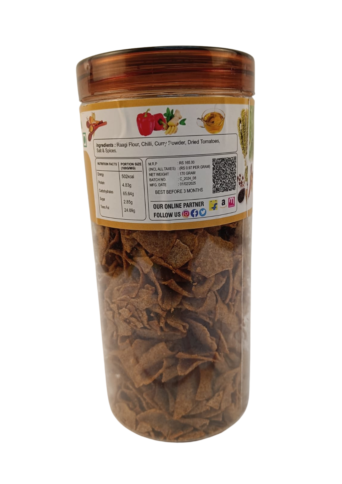 Ragi Chips (170 gms)