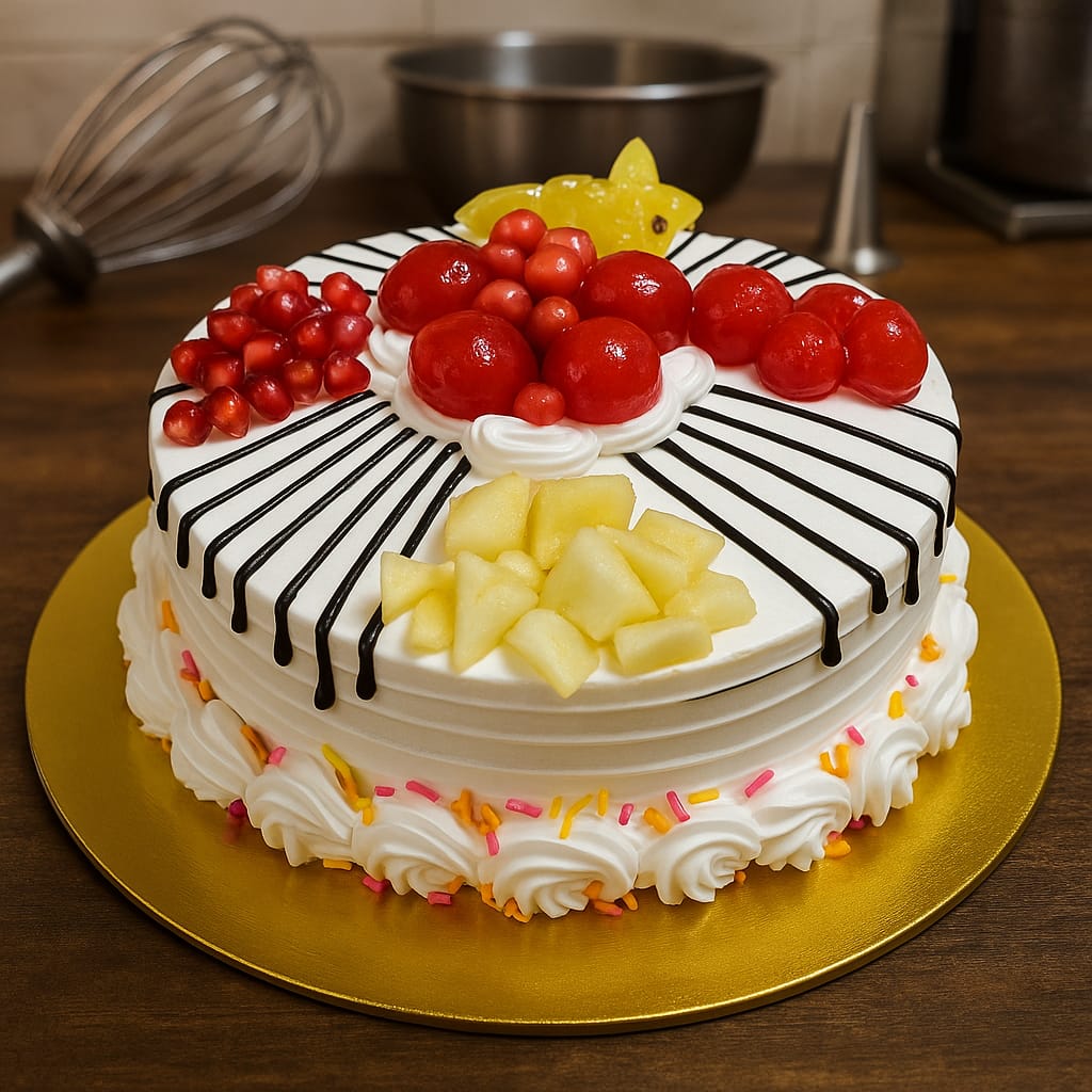 Fresh Fruits Cake 1 Pound