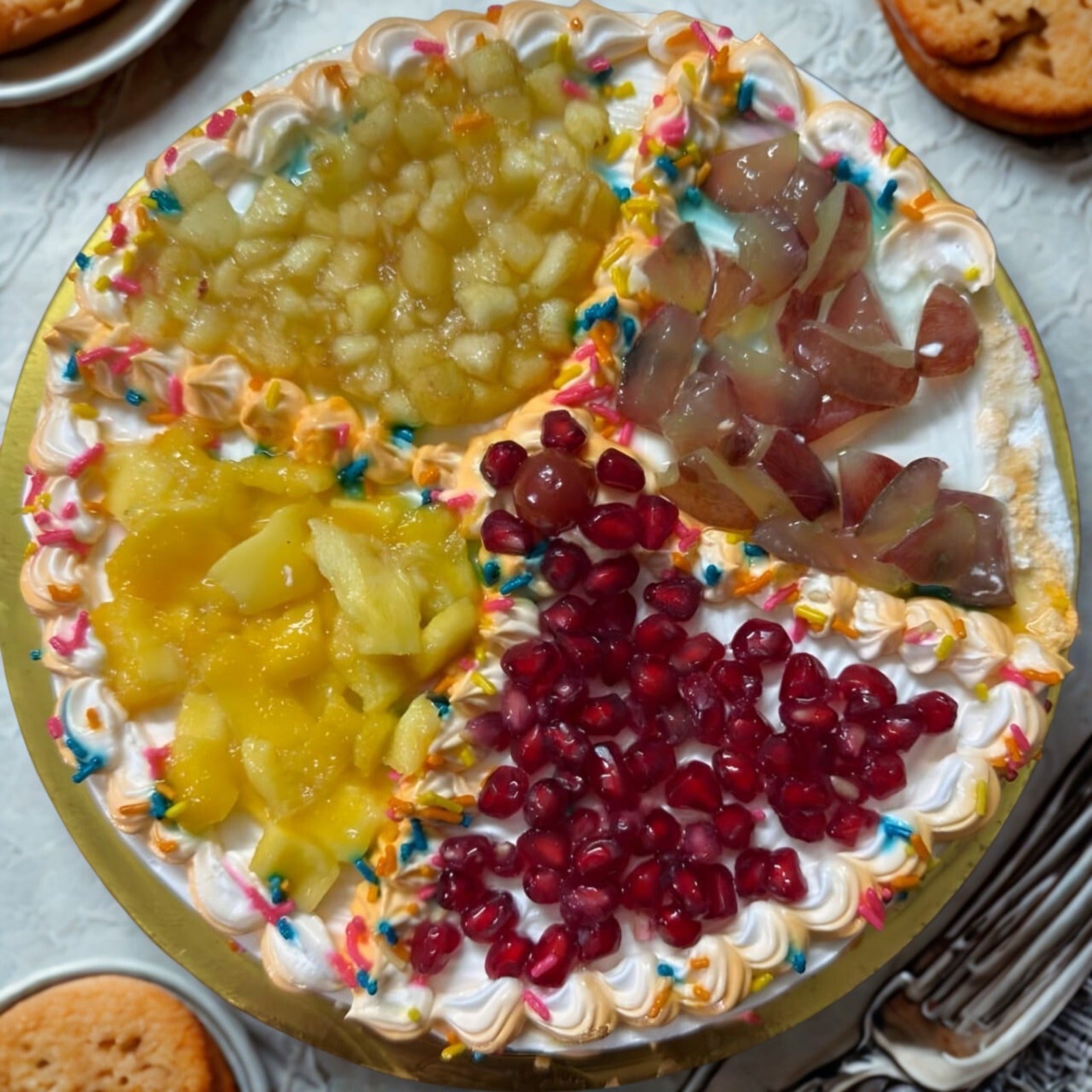 Fresh Fruits Cake 1 Pound